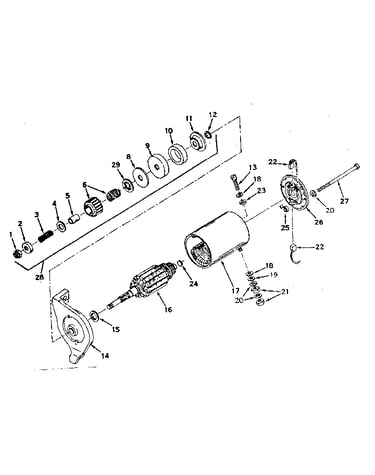 Electric starter