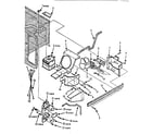 Kenmore 5648896380 switches and microwave parts diagram