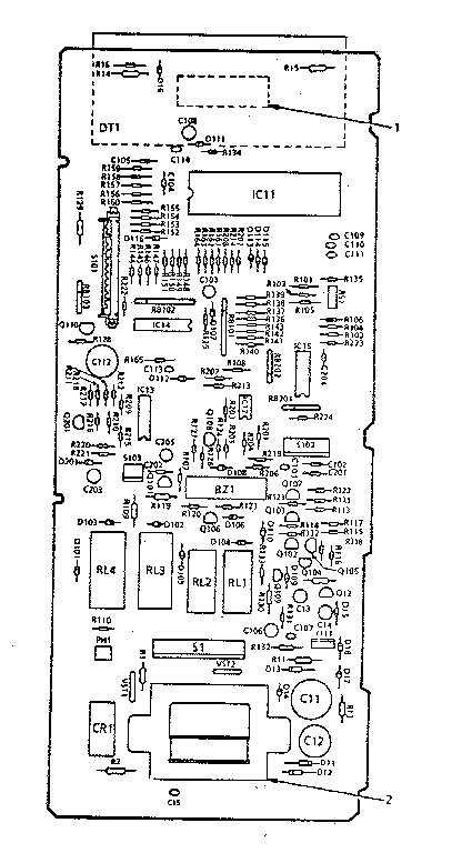 Power and control circuit board