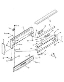 Backguard section