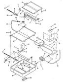 Broiler & oven burner section