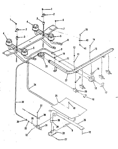 Burner section