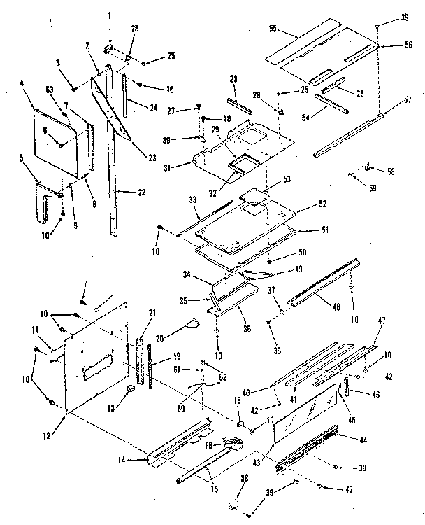 UPPER OVEN SECTION