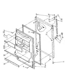 Refrigerator door parts