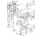 Kenmore 1068758480 cabinet parts diagram