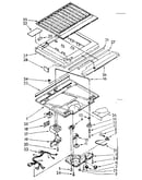 Compartment separator parts