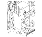 Kenmore 1068770310 cabinet parts diagram