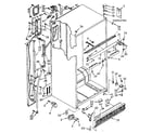 Kenmore 1068780660 cabinet parts diagram