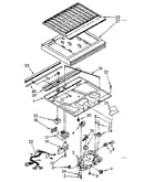Compartment separator parts