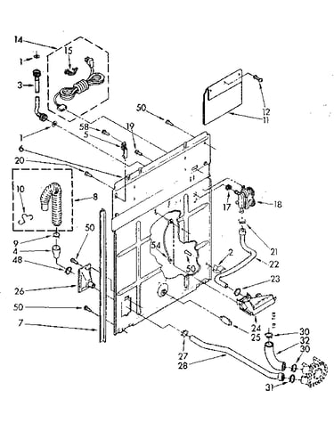 Rear panel parts