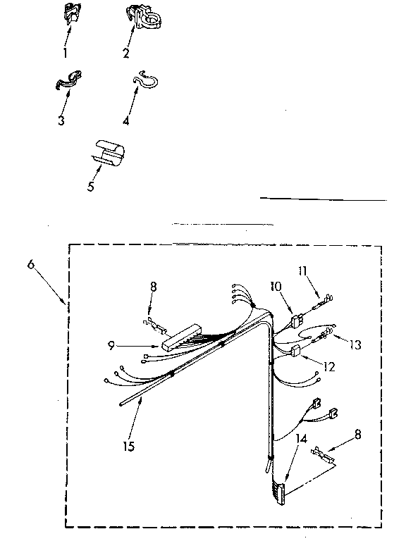 Wiring harness parts