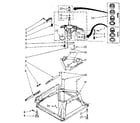 Kenmore 11081878800 machine base parts diagram