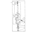 Kenmore 11081878600 brake and drive tube parts diagram