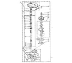 Kenmore 11081878300 gearcase parts diagram