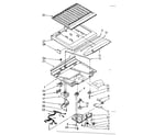 Kenmore 1068788400 compartment separator parts diagram