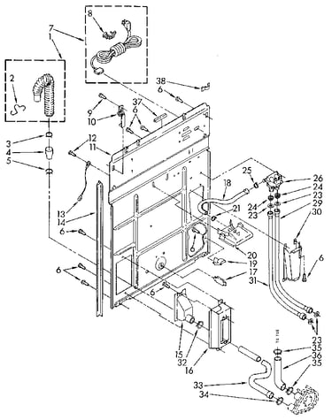 Rear panel