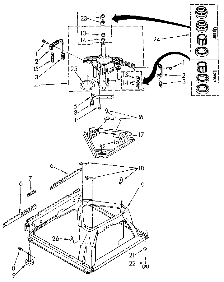 Machine base