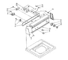 Kenmore 11082467610 console panel parts diagram