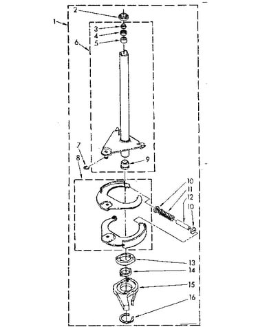 Brake and drive tube parts