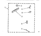 Kenmore 11082670720 miscellaneous parts diagram