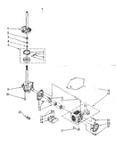 Brake, clutch, gearcase, motor and pump parts