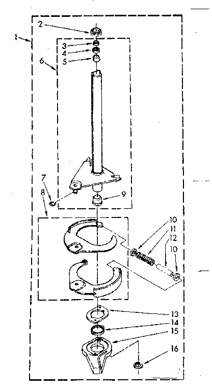 Brake and drive tube parts
