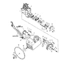 Craftsman 113198251 yoke and motor assembly diagram
