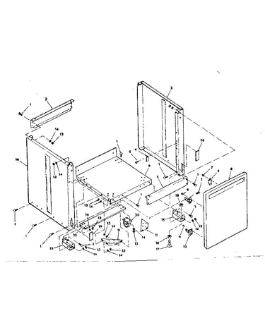 23" cabinet (model 113.198211 only)