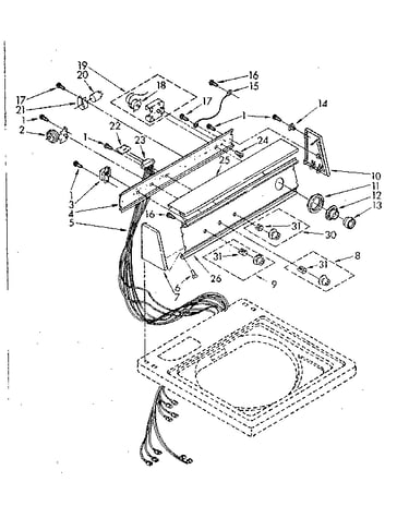 Control panel parts