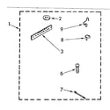 Kenmore 11082683730 miscellaneous parts diagram