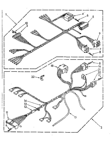 Wiring harness parts