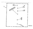 Kenmore 11082692840 miscellaneous parts diagram