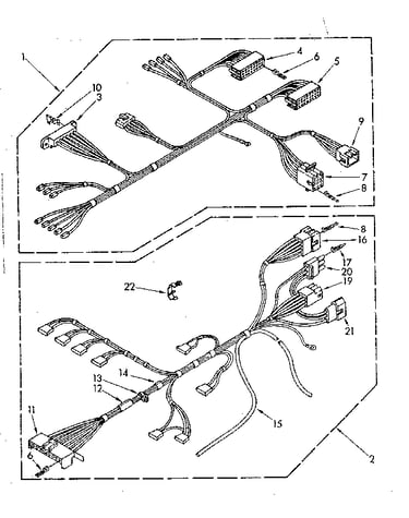 Wiring harness parts