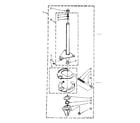 Kenmore 11082692840 brake and drive tube parts diagram