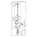 Kenmore 11082692740 brake and drive tube parts diagram