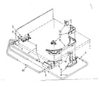 Kenmore 11082791820 bleach, detergent and rinse dispenser parts diagram