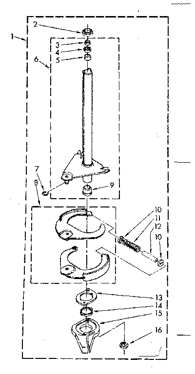 Brake and drive tube parts