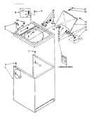 Top and cabinet parts