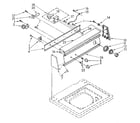 Kenmore 11082870100 console panel parts diagram