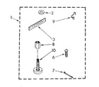 Kenmore 11082870700 miscellaneous parts diagram