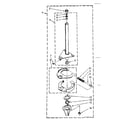 Kenmore 11082870300 brake and drive tube parts diagram
