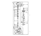 Kenmore 11082870600 gearcase parts diagram