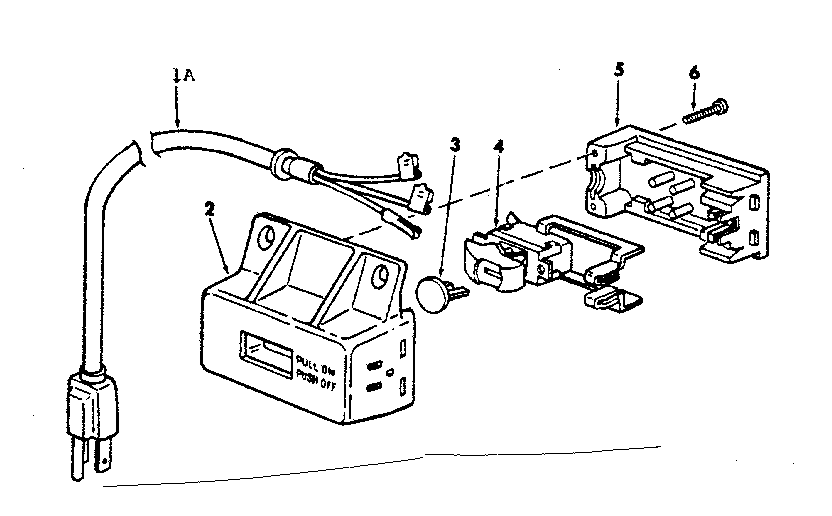 On/off power outlet