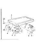 Table extension supplied with model 113.298031 & 113.298151