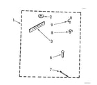 Kenmore 11082872600 miscellaneous parts diagram