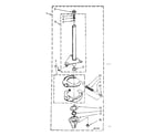 Kenmore 11082872100 brake and drive tube parts diagram
