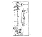 Kenmore 11082872100 gearcase parts diagram