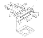 Kenmore 11082873800 console panel parts diagram