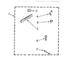 Kenmore 11082873800 miscellaneous parts diagram