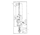 Kenmore 11082873100 brake and drive tube parts diagram